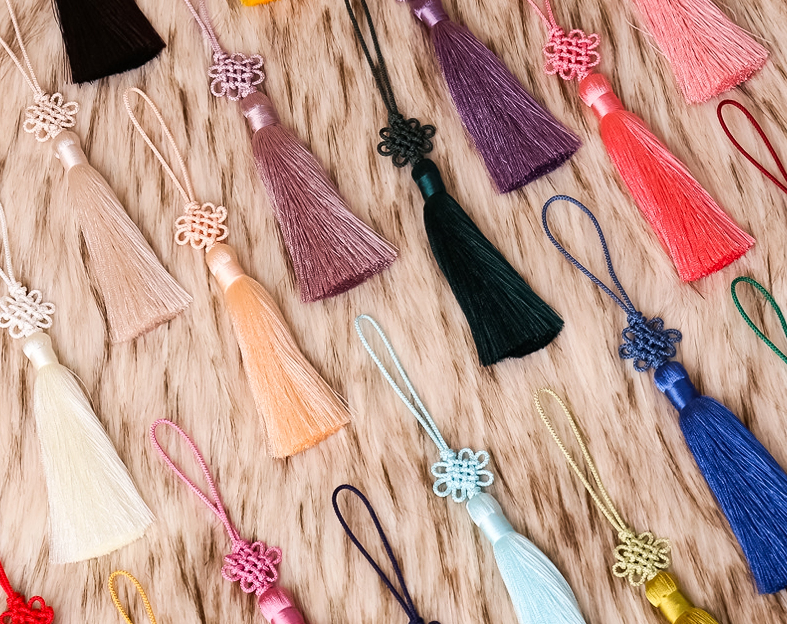 1 Korean tradition tassels yarn tassel Korean gift packaging Etsy