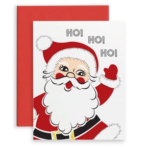 Cartão de Natal do Papai Noel