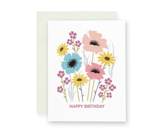 Carte D'anniversaire Avec Boîte-cadeau Illustration Vectorielle Lettrage Fête D'anniversaire Félicitations Concept D'invitation Couverture De Carte Postale | Vecteur Premium