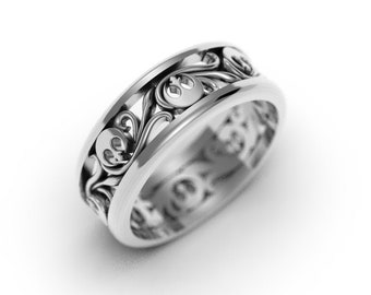 Star wars ring, star wars wedding ring, star wars wedding band, geek wedding ring, star wars jewelry, sci fi ring, star wars gift for her