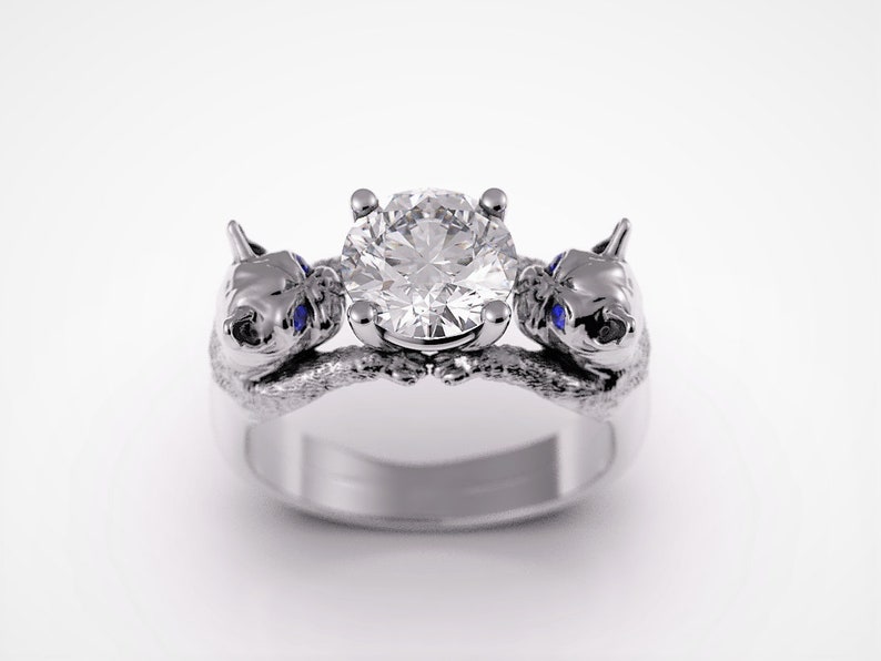 Dog Ring Dog Engagement Ring French Bulldog Ring Dogs Etsy