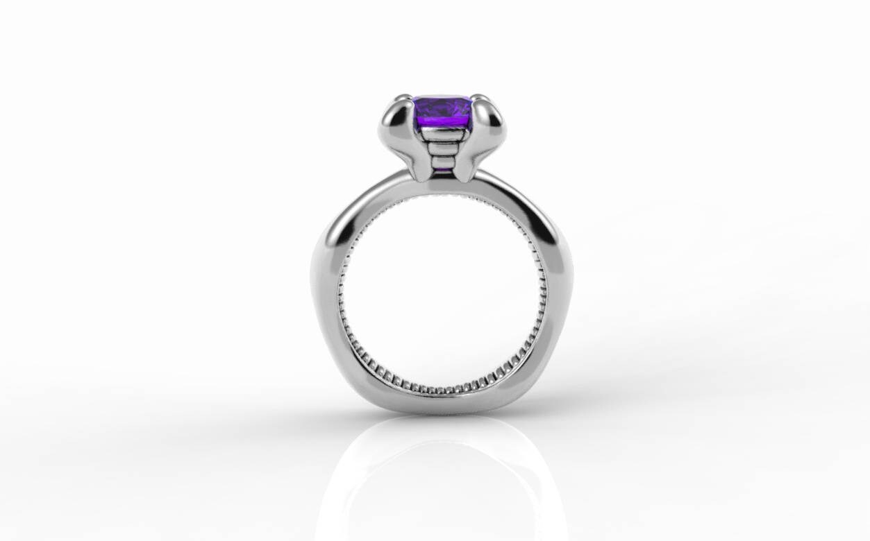 Geek Rings Geek Engagement Ring, Alien Ring, Sci Fi Ring, Gamer Ring, Gothic ...