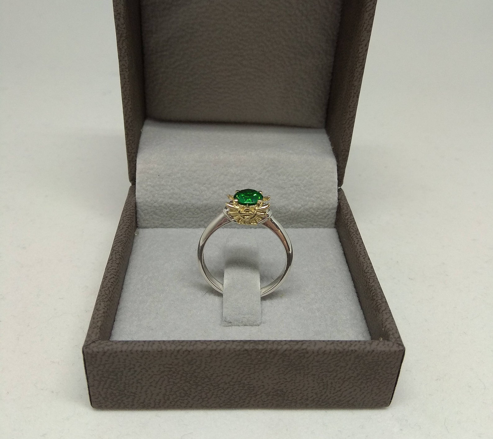 Legend of Zelda Engagement Ring Triforce Engagement Ring Etsy