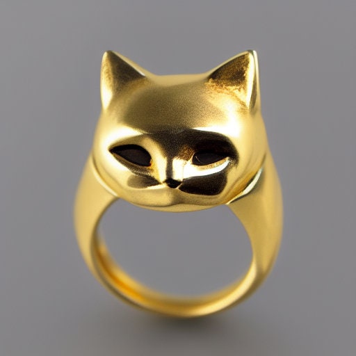 Cat Fever Rings Cat Ring, Cat Statement Ring, Silver Cat Ring, Gold Cat Ring, Kitten ...