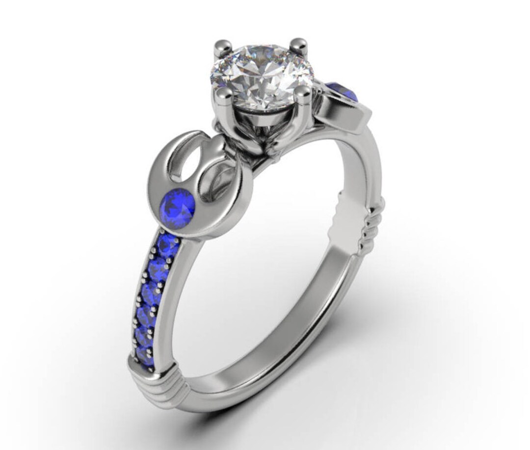 Star Wars Engagement Ring Saber Engagement Ring Geek Etsy