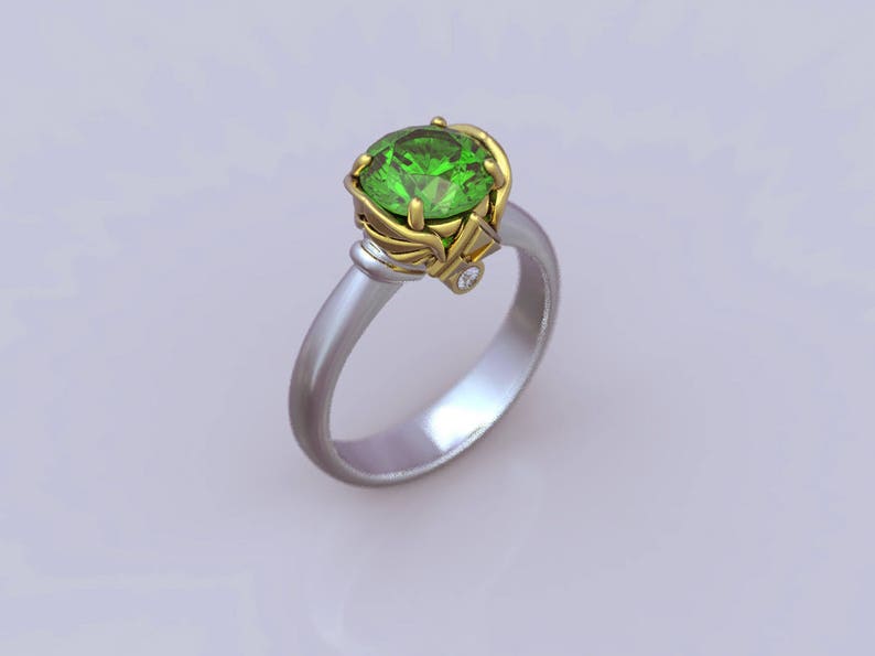 Geek Engagement Ring Zelda Engagement Ring Triforce Etsy