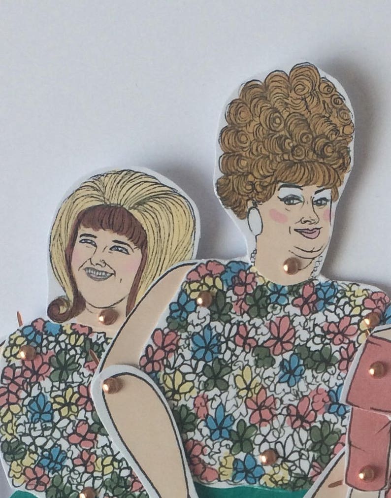 Hairspray Framed Doll Set. Perfect Present for Cult Film Fans. Etsy