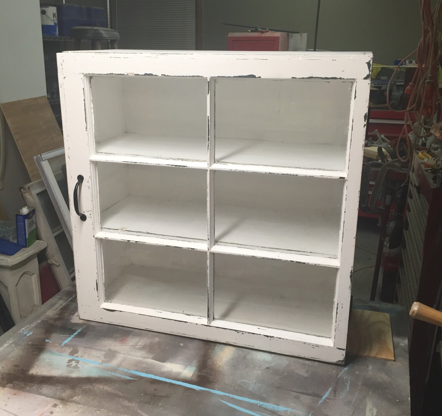 ON SALE Medicine rustic display window