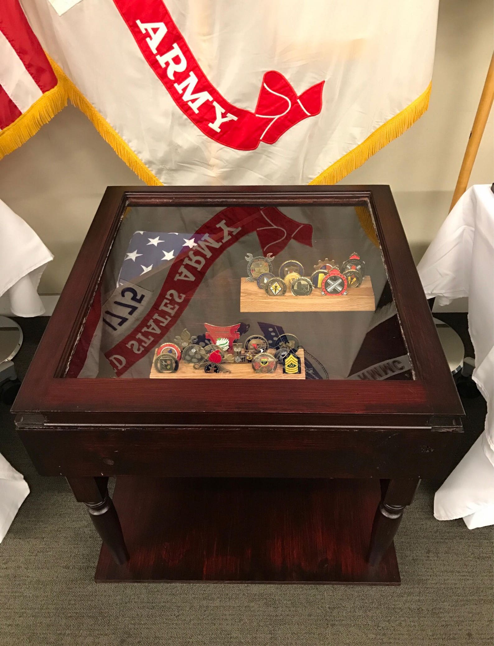 ON SALE Military display case military retirement gift Etsy