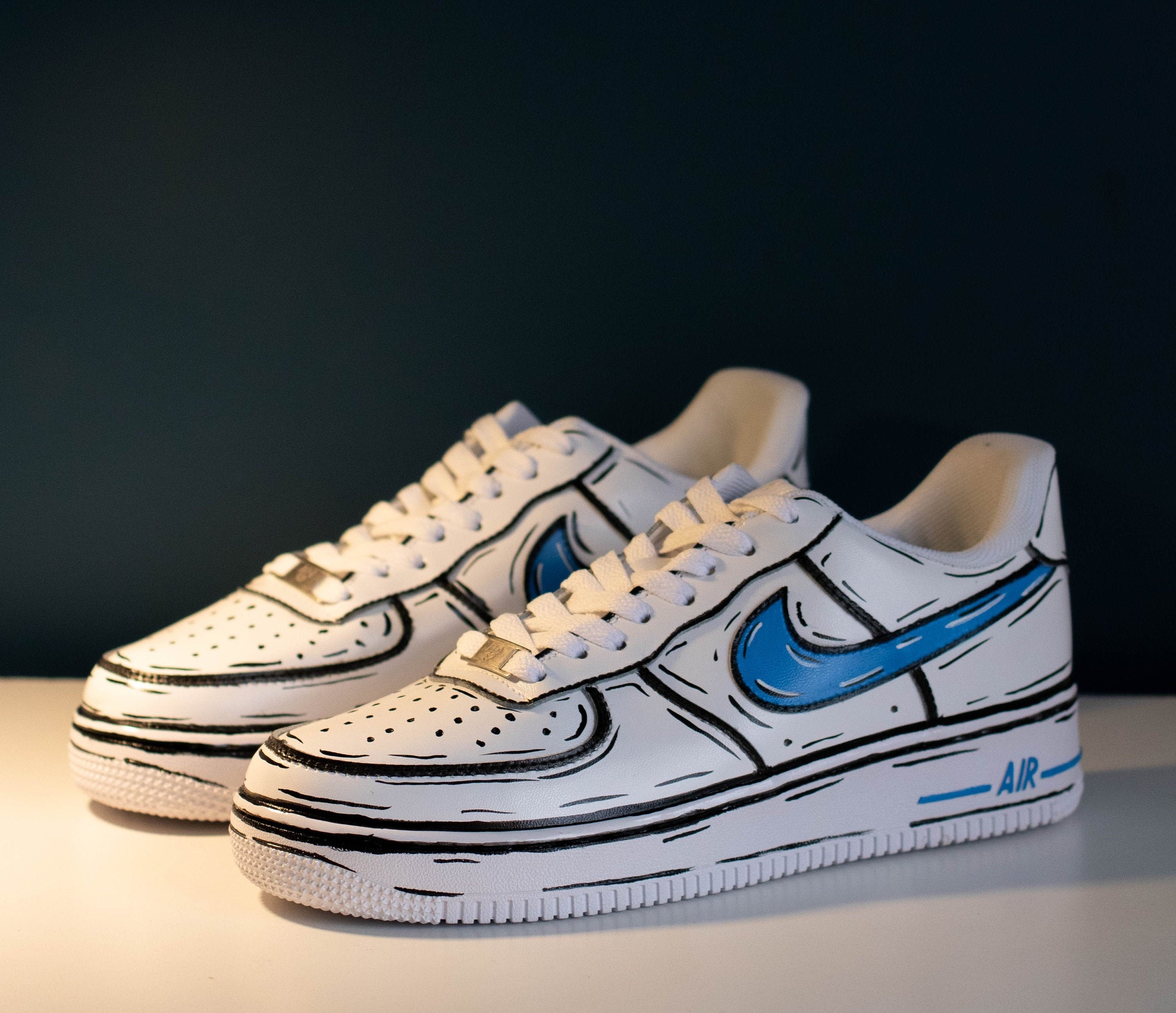 nike air force 1 cartoon