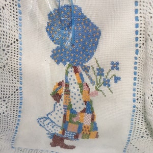 デジタルダウンロード Holly Hobbie アフガン図と説明書 pdf