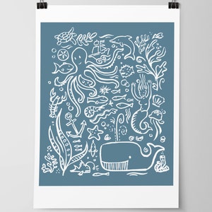 Sealife Print