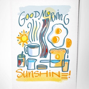 Good Morning Sunshine Downloadable Poster
