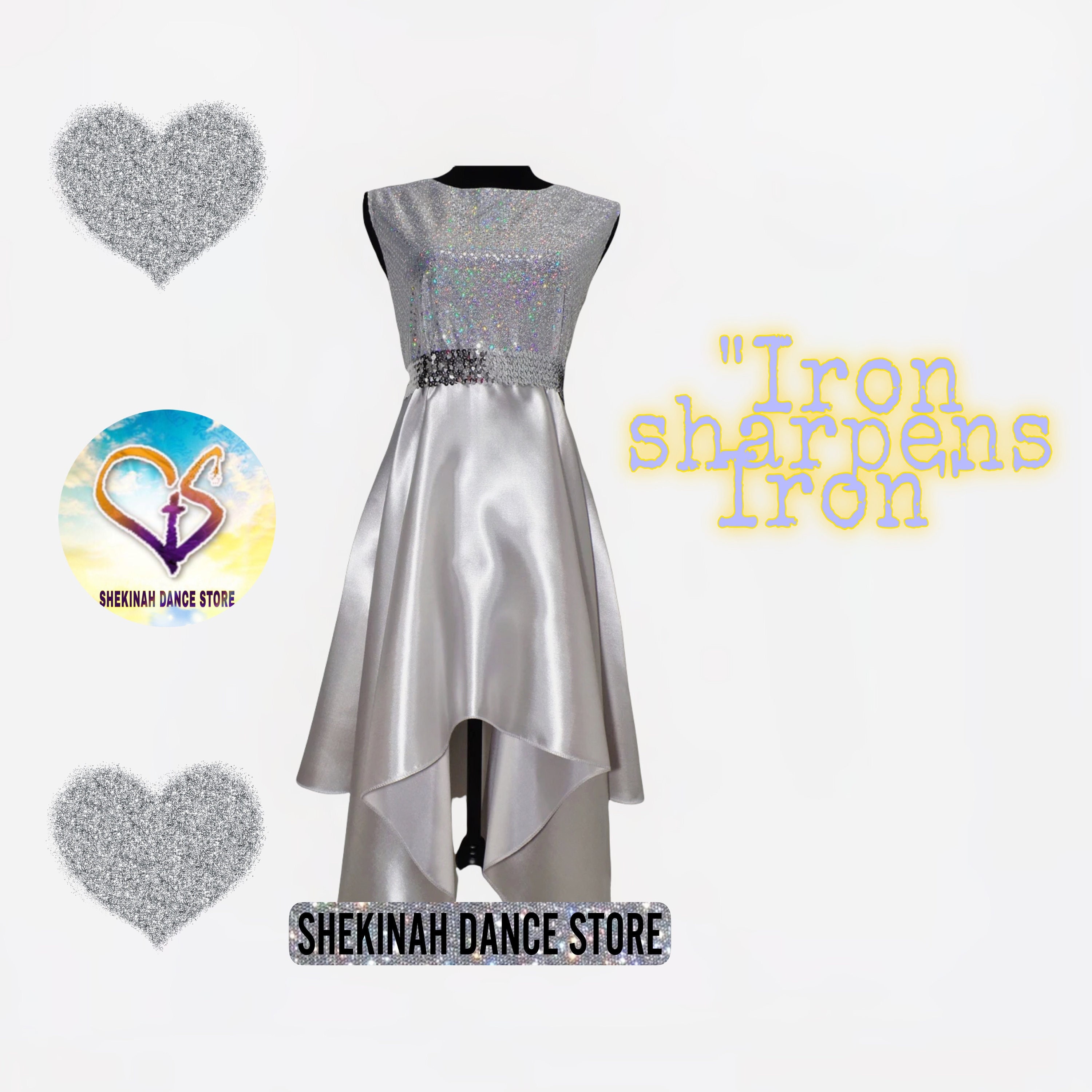 Praise Dance Dresses Gold - Etsy