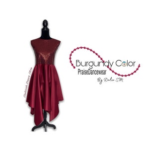 Praise Drees Burgundy Color&quot;