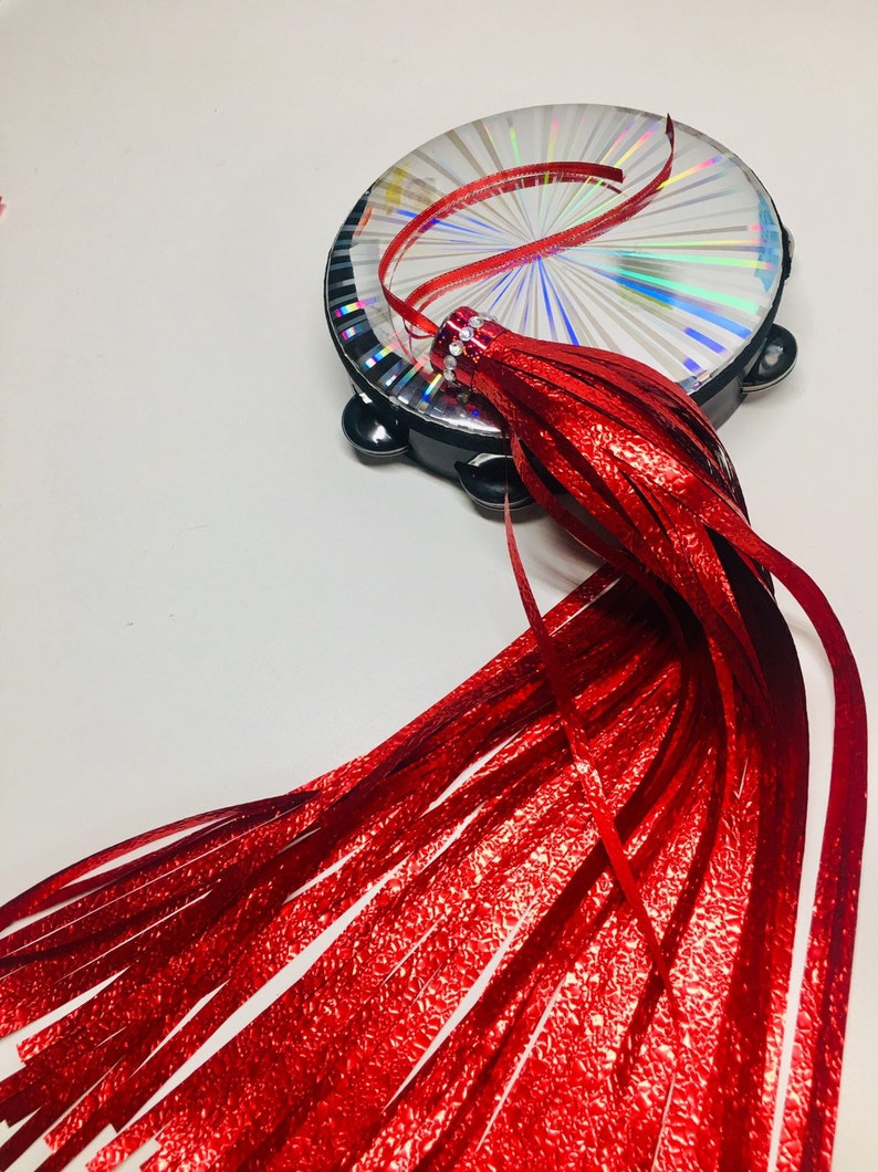 Tambourine Tassels lluvia para panderos angel wings Etsy