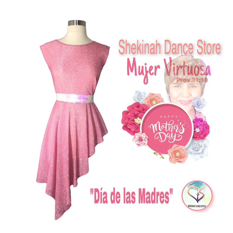 Praise Dance Garment “ Mujer VIrtuosa” worship dance garments image 5