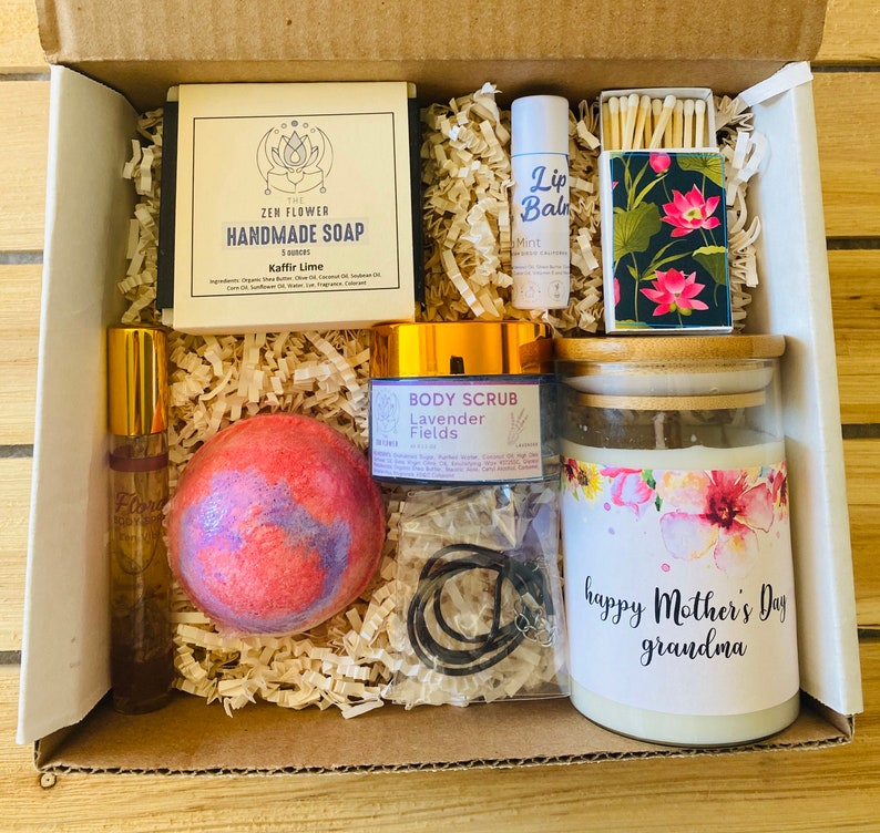 Custom Grandma Gift Box Hello Grandma Grandma Gift Box Etsy