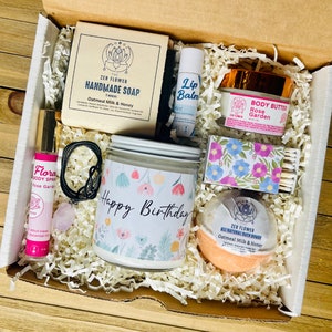 Personalized Gifts For Her, Gift Box For Women, Best Friend Birthday Gifts, Self Care Box, Thinking Of You Care Package, Thank You Gift Box