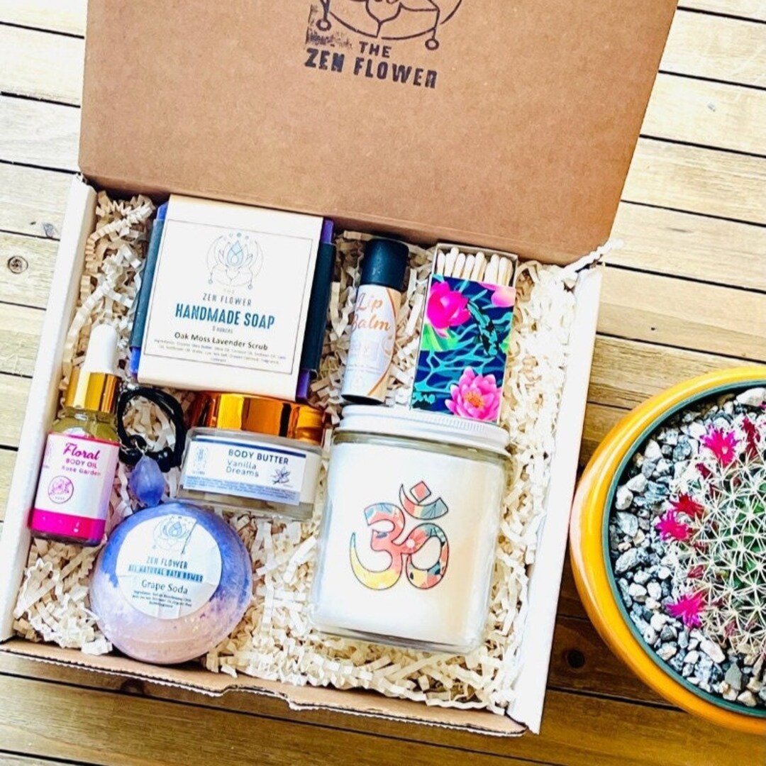 Zen Gifts, Zen Gift Box, Zen Gift Basket, Zen Gifts for Women, Zen Gift