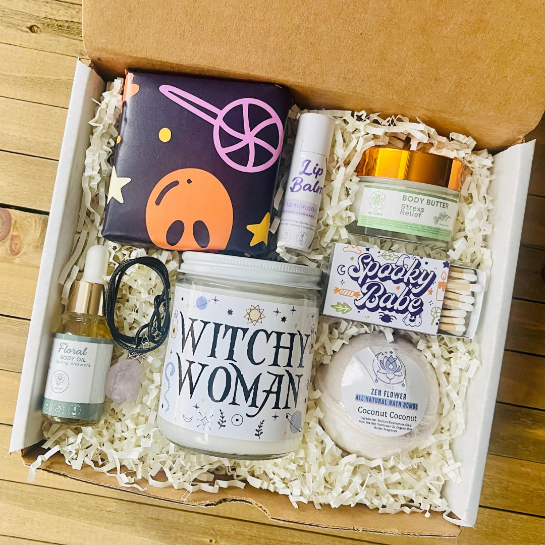 Spooky Halloween Boo Box, Goth Girl Mystery Box, Witchy Woman Gifts, Horror  Gift Box, Self Care Package for Her, Gothic Gifts, Alternative 