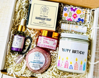 Happy Birthday Box, Happy Birthday Gift Ideas, Friend Birthday Gift, Birthday Spa Gift Box, Birthday Gift for Friend Gift