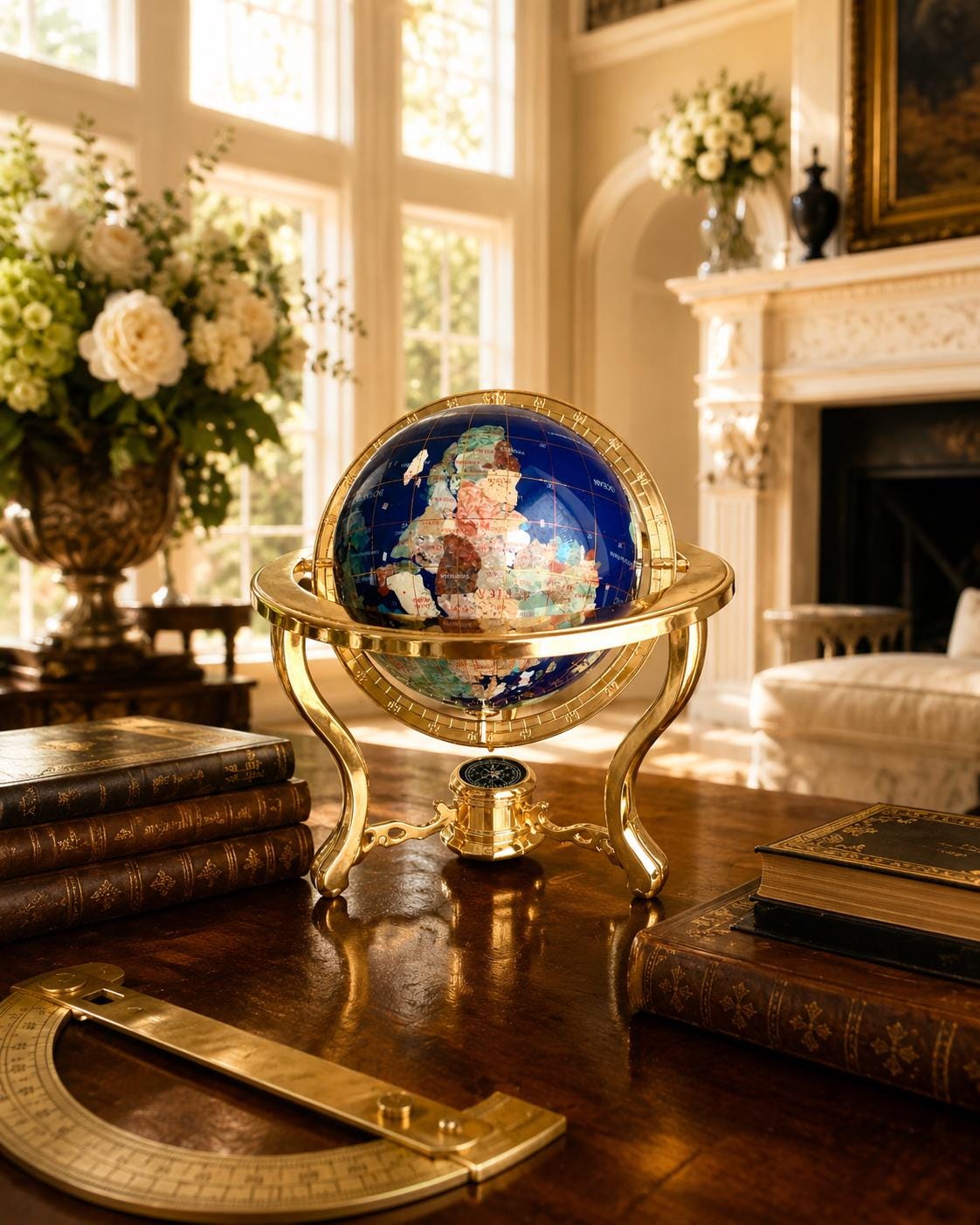 Vintage Gemstone Globes - Etsy