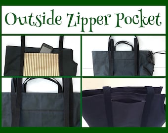 Outside Zip Pocket Add-Ins for our Dog Carriers