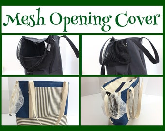 Mesh Opening Cover Add-Ins for our Dog Carriers