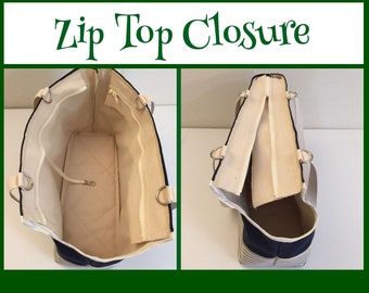 Zip Top Closure Add-Ins for our Dog Carriers