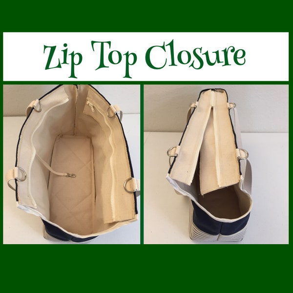 Zip Top Closure Add-Ins for our Dog Carriers