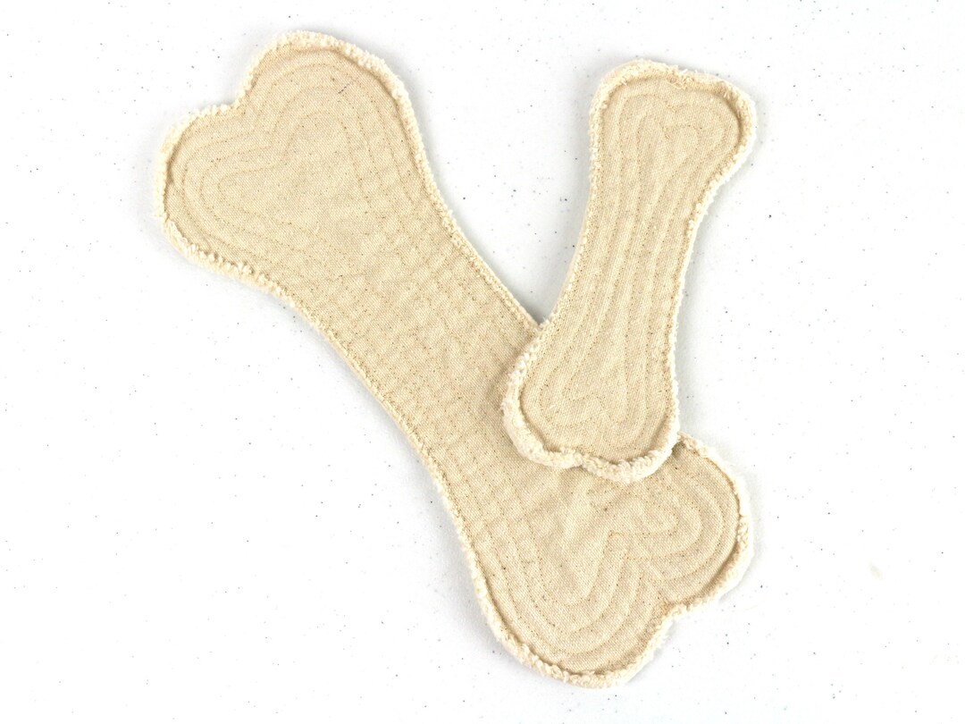 Bone Shaped Dog Toys THE QUILTOY the Quilted Toy for Your Dog That is