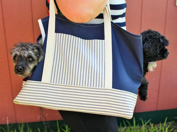 canvas pet tote