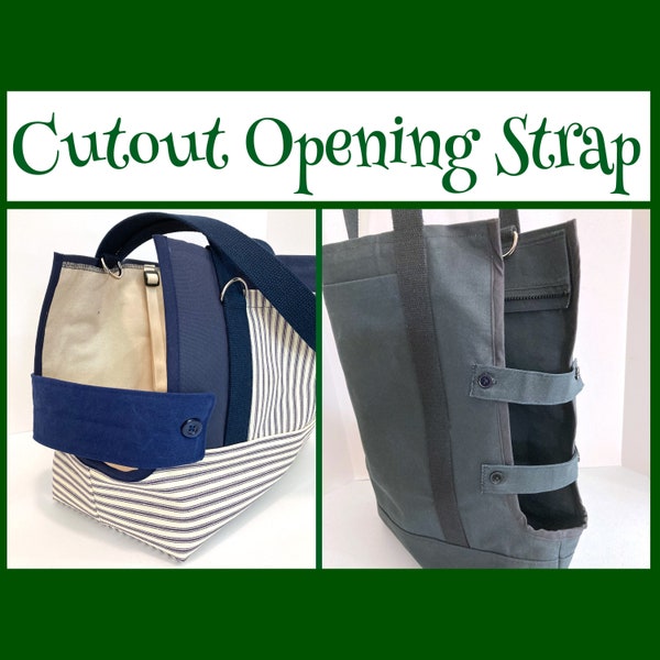 Cutout Opening Strap Add-Ins for our Dog Carriers - for Dogs Who Want to Lay Down and Stand Up