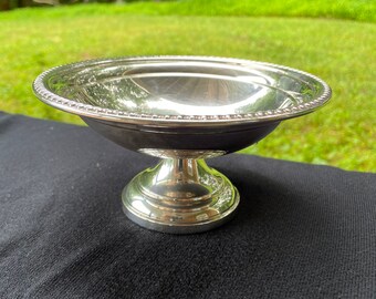 Silver Candy Dish Etsy