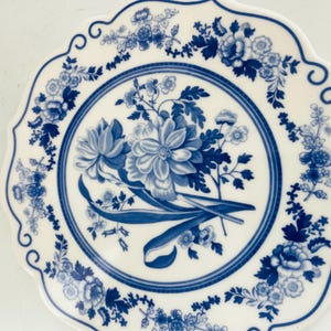 Spode Blue Botanical Trivet with Hanger, The Blue Room Collection, L0906