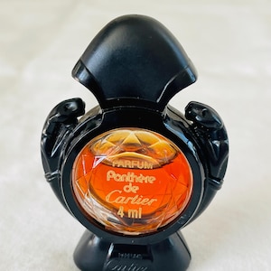 Collectible Panthere de Cartier 1987 Mini Perfume Bottle with Perfume