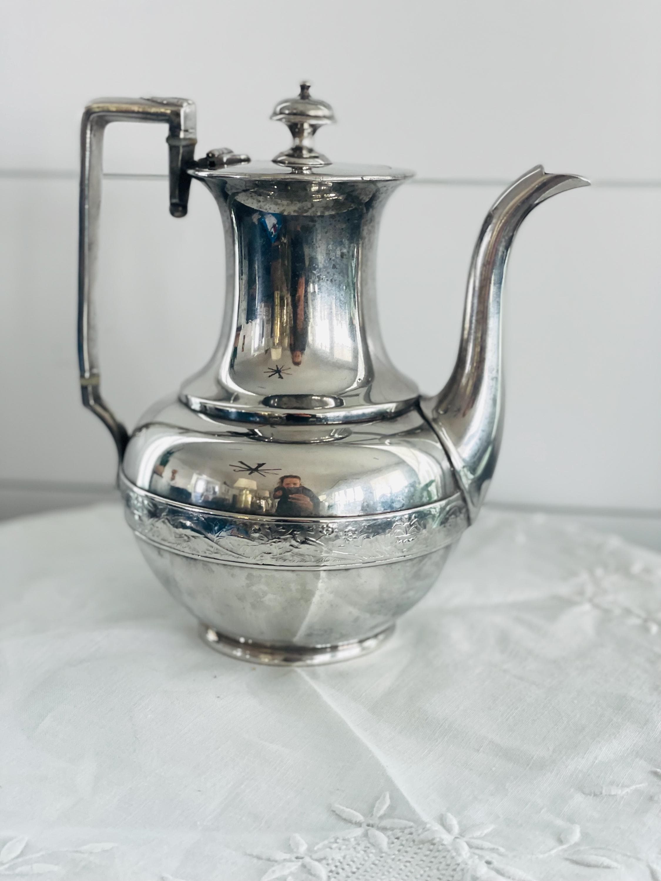 Wilcox Silver Tea Coffee Pot - Etsy