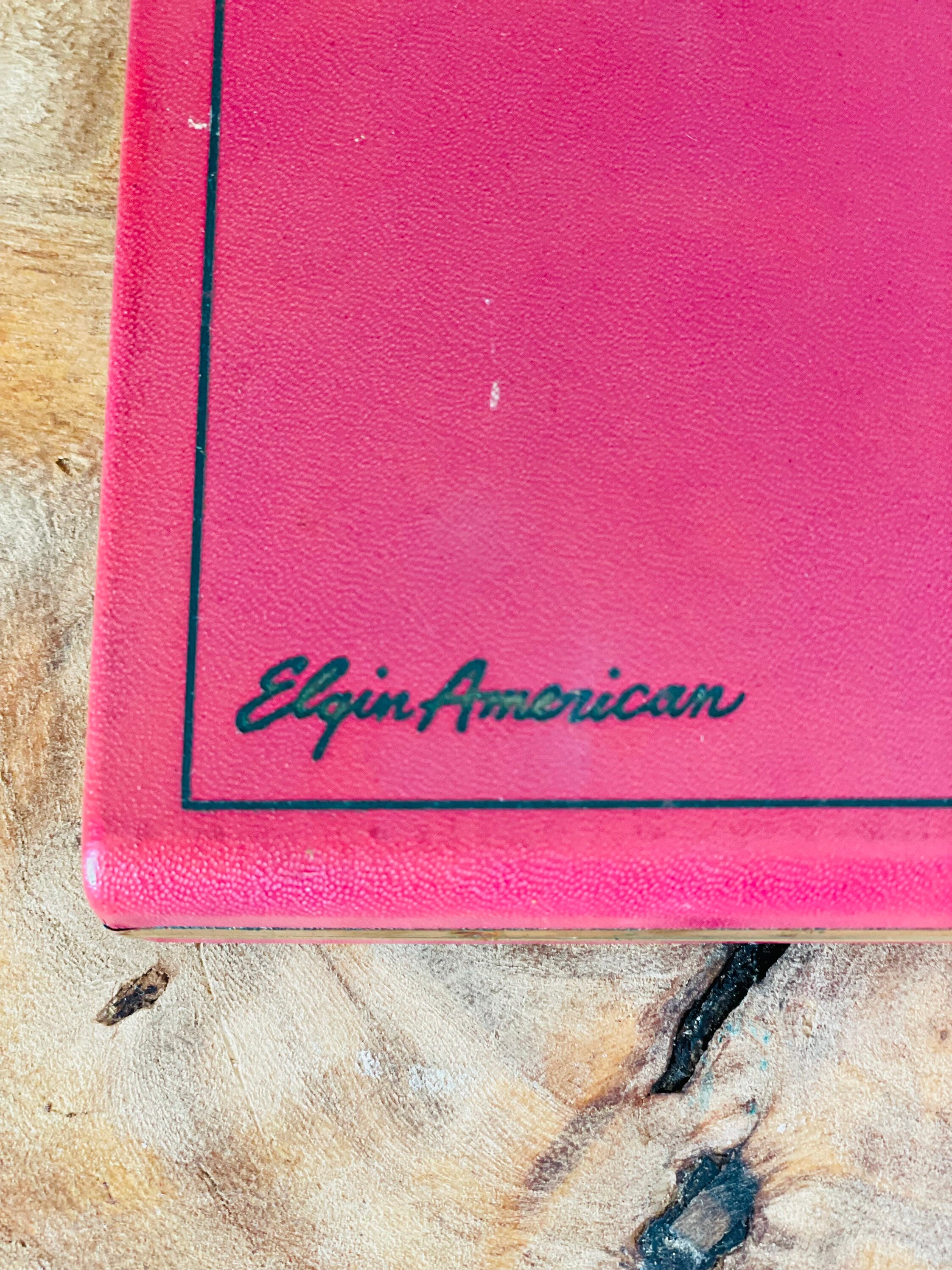 Vintage Elgin American Hinged Jewelry Box - Etsy