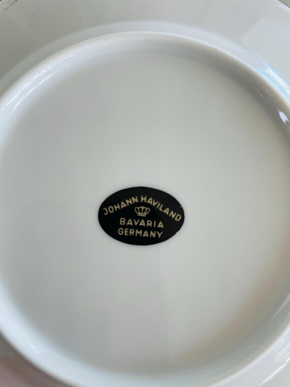 1 Place Setting - Johann Haviland Twilight Rose China, Sepia