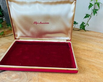 Vintage Elgin American Hinged Jewelry Box - Etsy