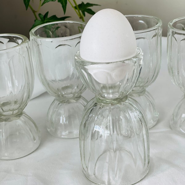 Glass Egg Cups Etsy