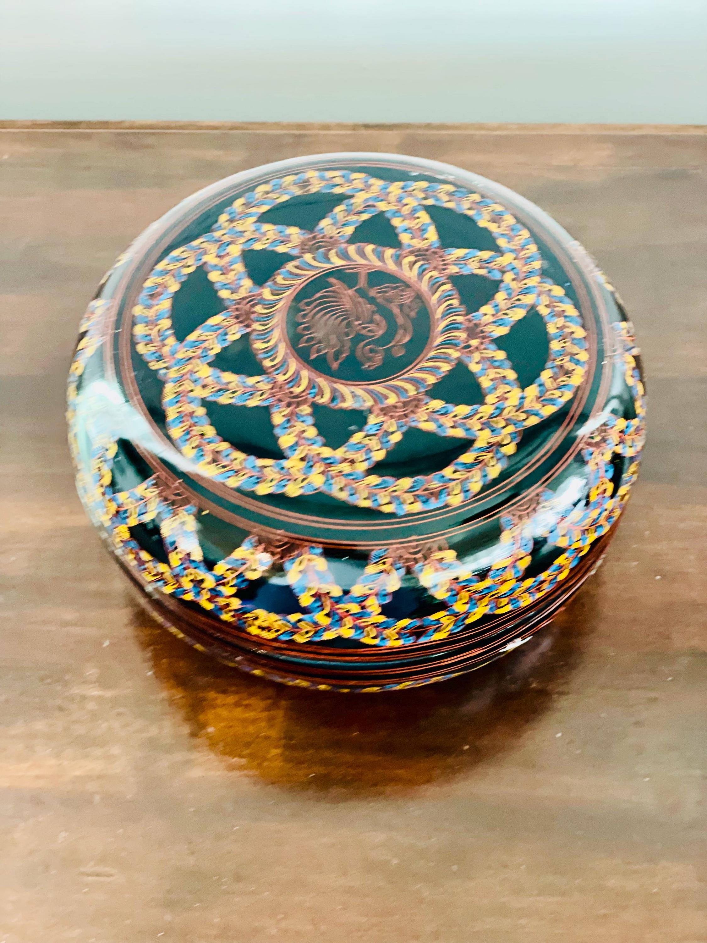 Japanese Black Lacquer Music Box - Etsy
