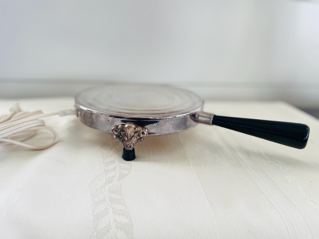 Sheridan Silver ATPE ヴィンテージ・ウォーマースタンド Vintage Sheridan Silver Plate Footed Round Warming Silver Plate