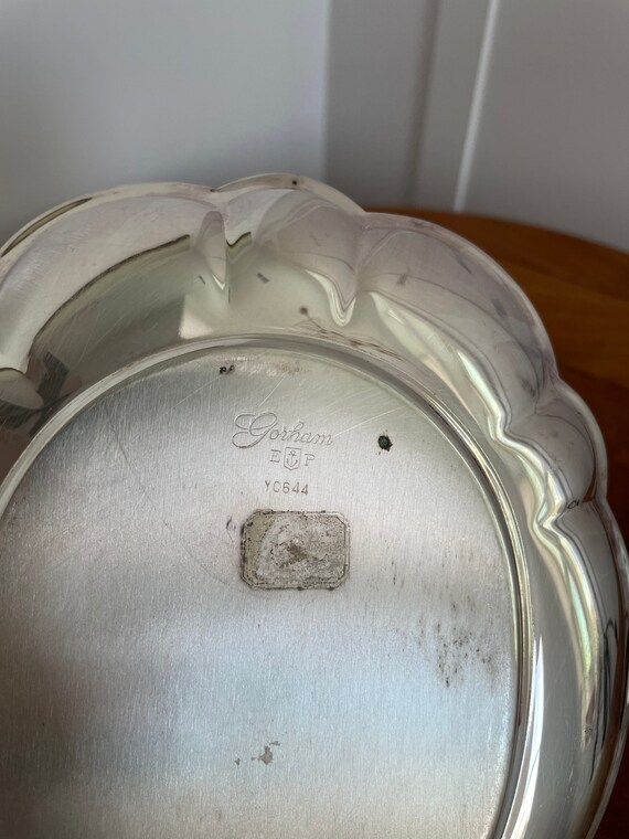 Gorham YC644 Oval Silver Plate Candy Dish - Etsy