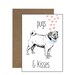 Pug Card Pug Gifts Cute Funny Pug Print Greeting Card - Etsy