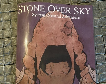 Stone Over Sky Caver Module, D&D, DnD, Dungeons and Dragons, Pathfinder, RPG