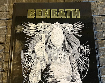 Slightly dinged up copy - Beneath the Inverted Church Revised Hardcover, OSR, D&D, DnD, Dungeons and Dragons, Mork Borg, RPG