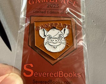 GameFace Con 2025 limited edition enamel pin, only 200 made - local pick up at the con only