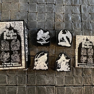 Dark Dungeon Dweller - Boss Series 2 - Art by Mark Riddick - Minis for Mork Borg, OSR, Shadowdark, Old School Essentials, DND, D&D